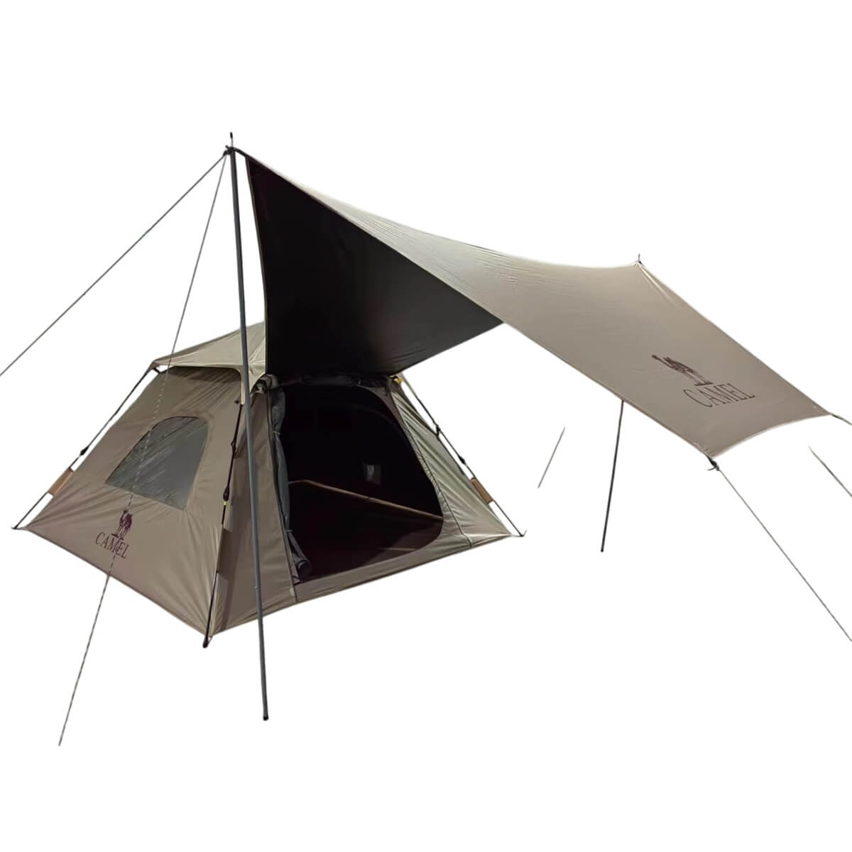 Automatic Family Camping Tent with Canopy 2.3m x 2m