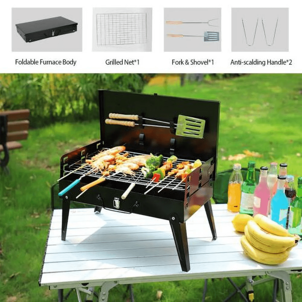 Outdoor Folding Portable Barbecue Charcoal Grill EUQ-WW70