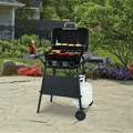 Outdoor 3 Burner Gas BBQ Grill with Wheels