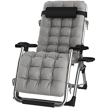 Foldable Zero Gravity Recliner Lounger Chair