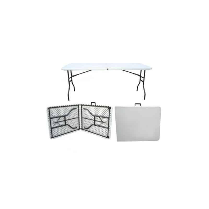 Portable Heavy-Duty Folding Trestle Table 1.8m