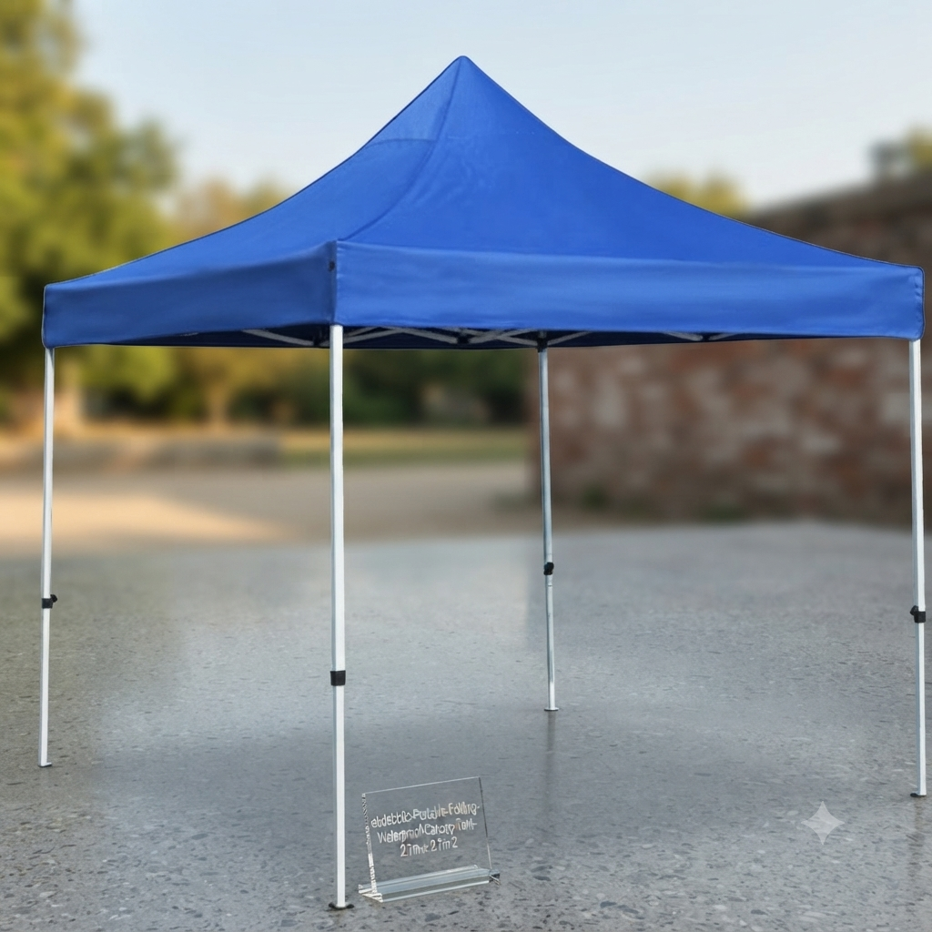 Portable Folding Waterproof Canopy Tent 2.7m x 2.7m