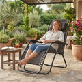 Outdoor Folding Adjustable Reclining Patio Chair EUQ-9VV5