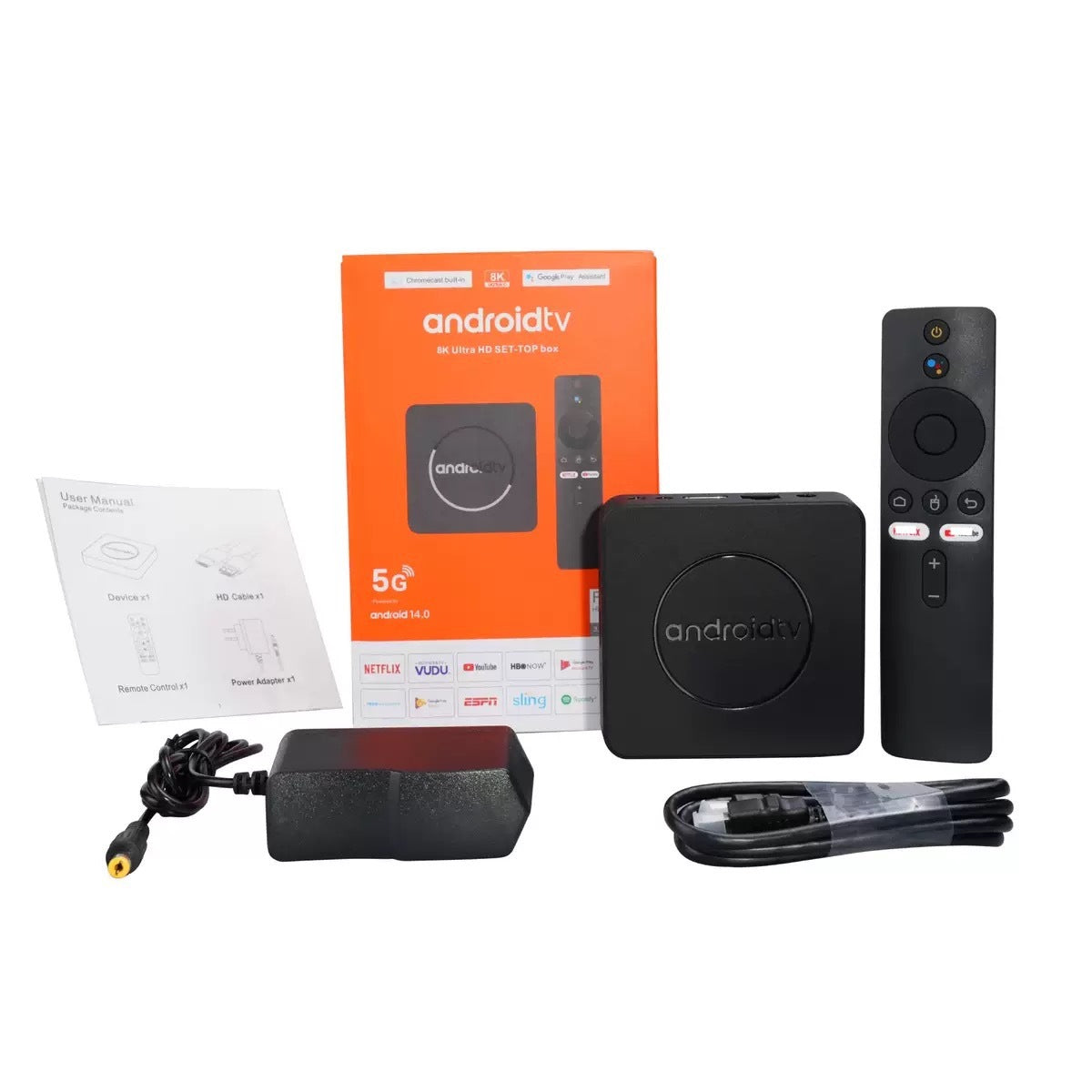 Macintosh Android15 tv Box 4K Dual-Band Wifi High-Definition Network Set-Top Box Video Player Tvbox
