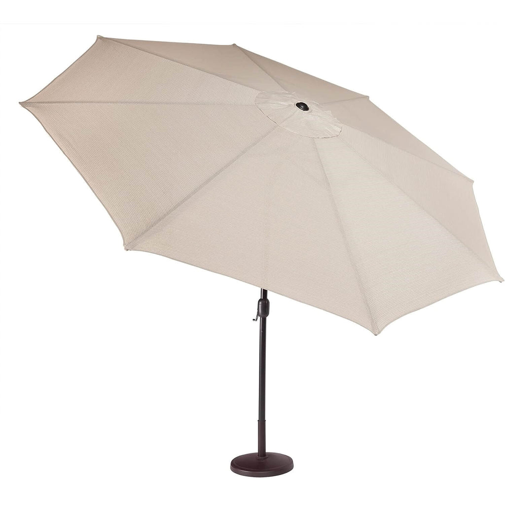 Outdoor Table Umbrella with Push Button Tilt and Crank QUE-30