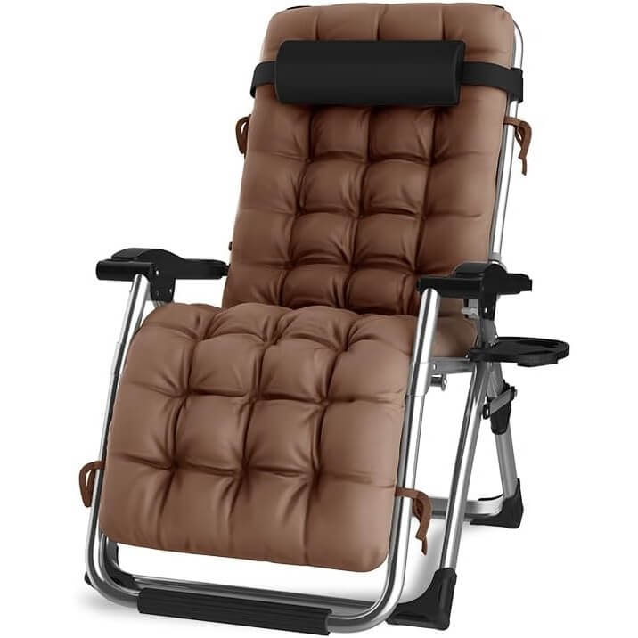 Foldable Zero Gravity Recliner Lounger Chair