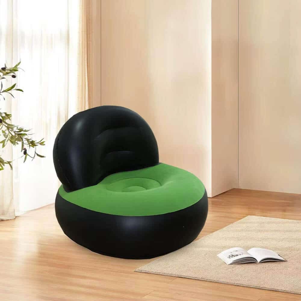 Luxury Comfort Inflatable Chair Portable Ergonomic Lounge Seat