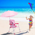 Outdoor Foldable Children Camping Chair with Umbrella GNA-44