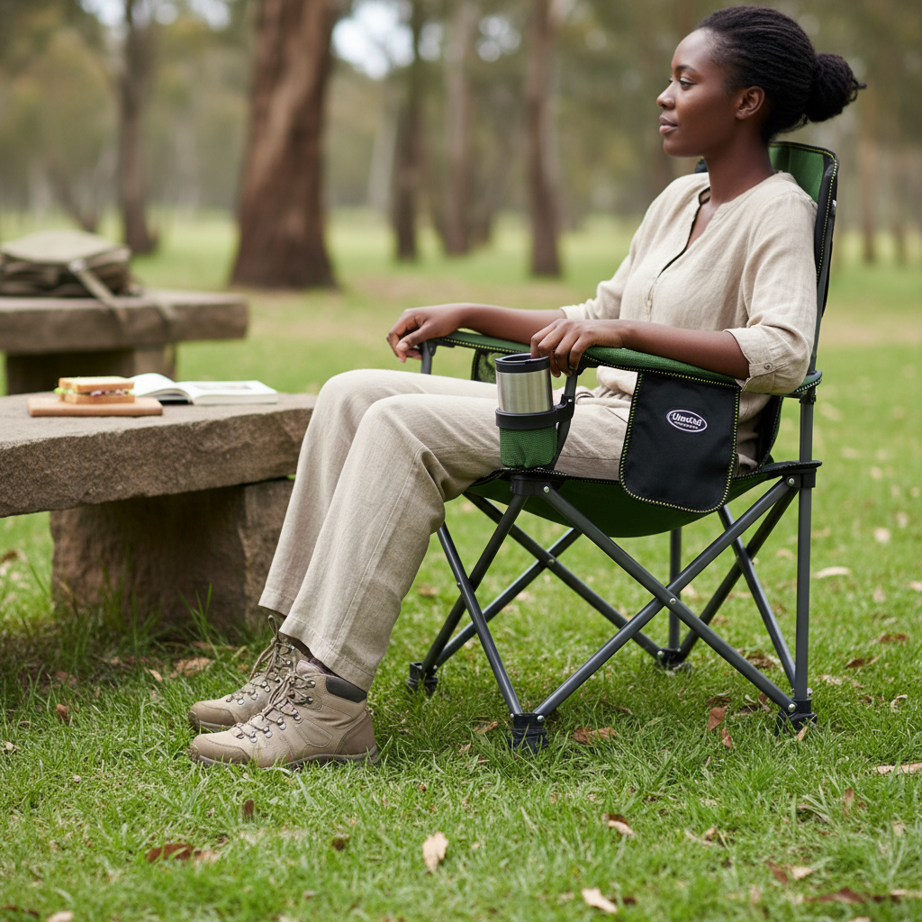Outdoor Portable Lightweight Metal Folding Chair OLE-ZA959.1